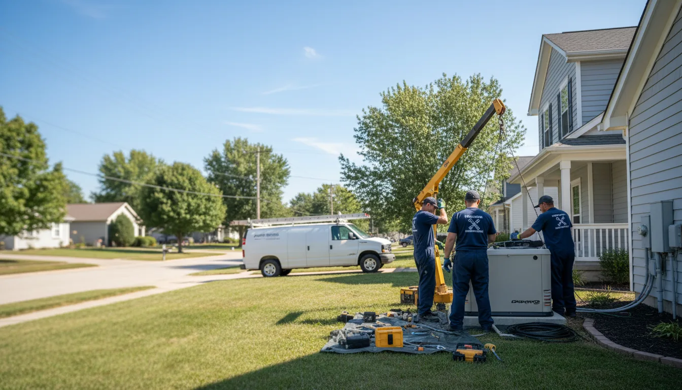 Generator Installation in West Liberty, IA near me
